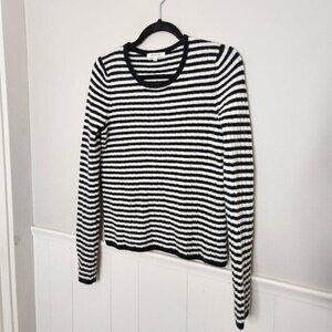MADEWELL Colette Sweater in Leamore Stripe